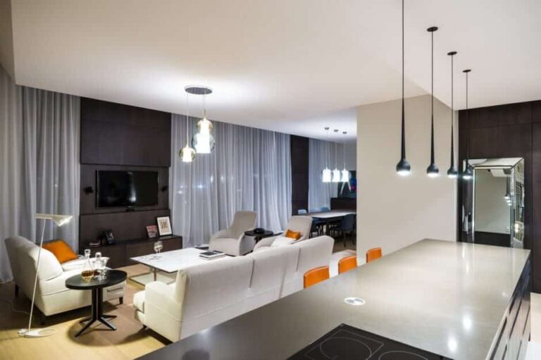 Apartamento de alto padrão e high tech na Polônia