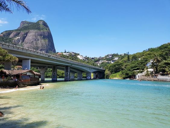 Barra da Tijuca, um bairro muito conhecido do Rio de Janeiro.