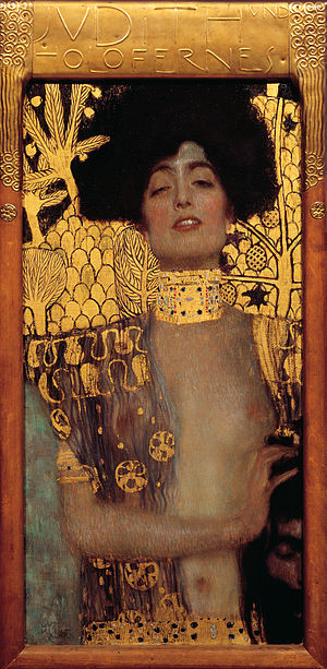 Judith I, Gustav Klimt, 1901.

