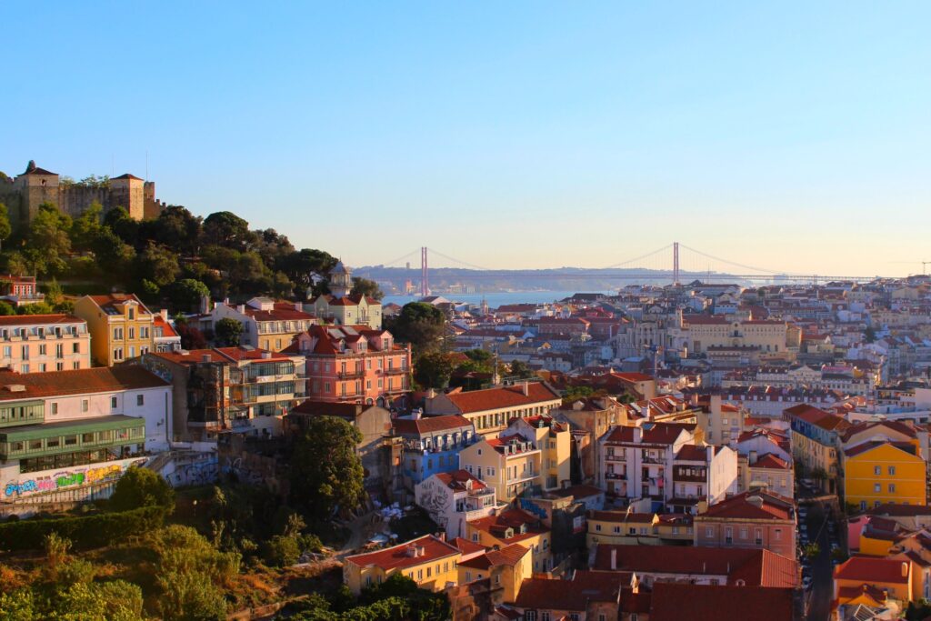 Vista de Lisboa.