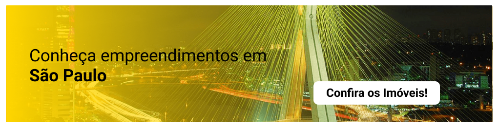 Botão CTA clicável que direciona para uma página de imóveis em São Paulo. 